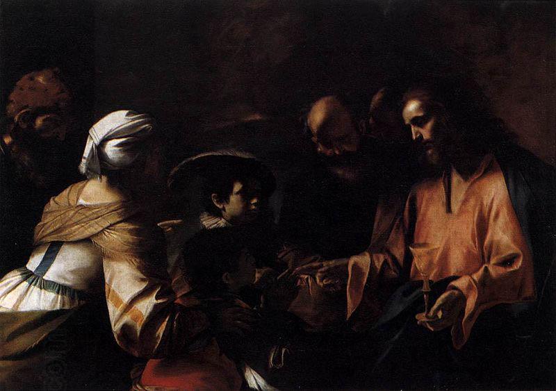 Mattia Preti A Mother Entrusting Her Sons to Christ, China oil painting art